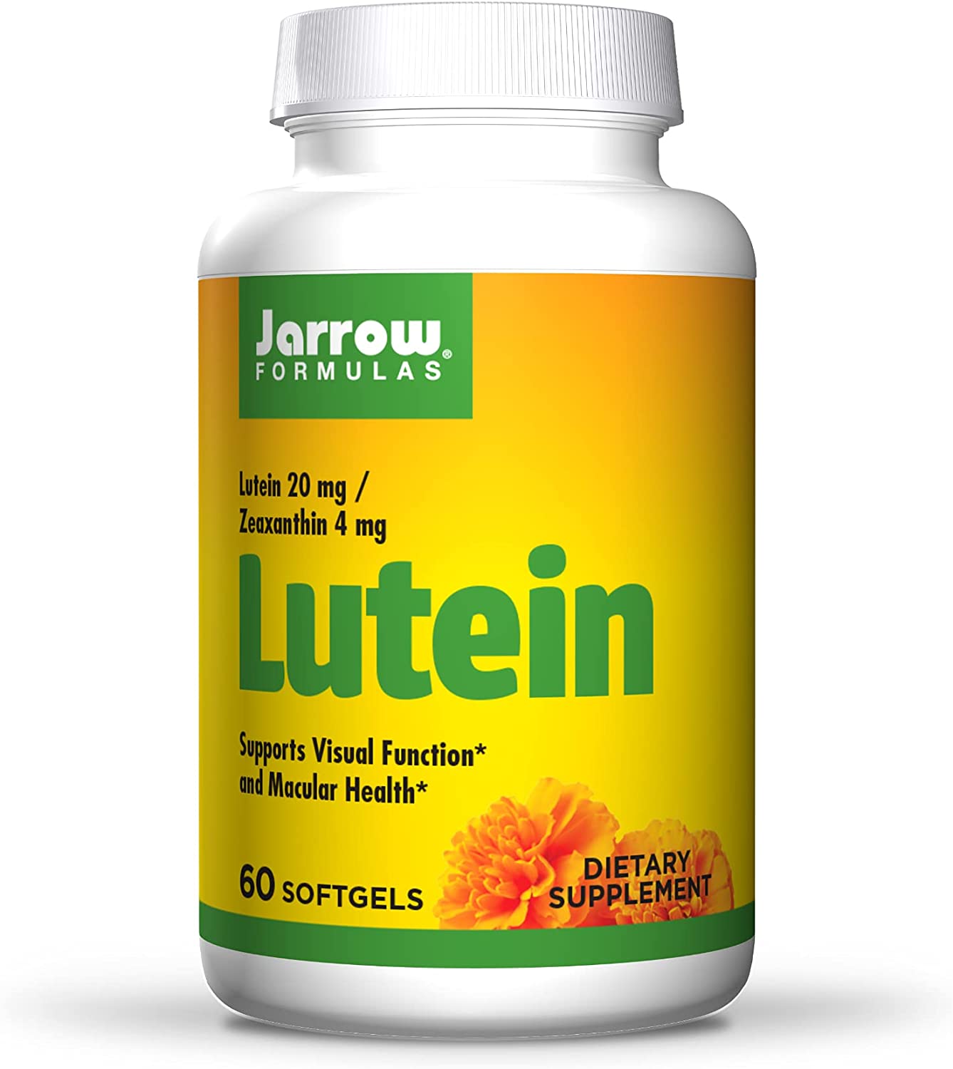 Jarrow Formulas Lutein 20 mg Supports Visual Function & Macular