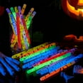 thumbnail image 7 of Joyfy 30 Pcs Halloween Glow Sticks Bulk Party Pack,6 Color Glow in The Dark Party Favor for Kid, Halloween Light Up Stick,Goodie Bag Stuff Filler, 7 of 7