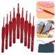 thumbnail image 2 of Juego de agujas de ganchillo de aluminio con mango de silicona, agujas de tejer Rojas, herramienta de costura para tejido de suéter, bricolaje, 2 of 4