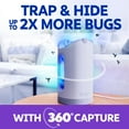 thumbnail image 6 of Zevo Max Flying Insect Indoor Fly Trap: Easy, Mess-Free Solution - Light Trap Catches & Kills House Flies, Fruit Flies, Gnats, & More (1 Plug in Device & 4 Cartridges), 6 of 12