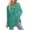 Mint Green, variant on Kaemgyyd Sequin Tops for Women Casual Sparkly Long Sleeve Crewneck Tops Oversized Loose Glitter Fall Fashion Clothes Trendy Outfits
