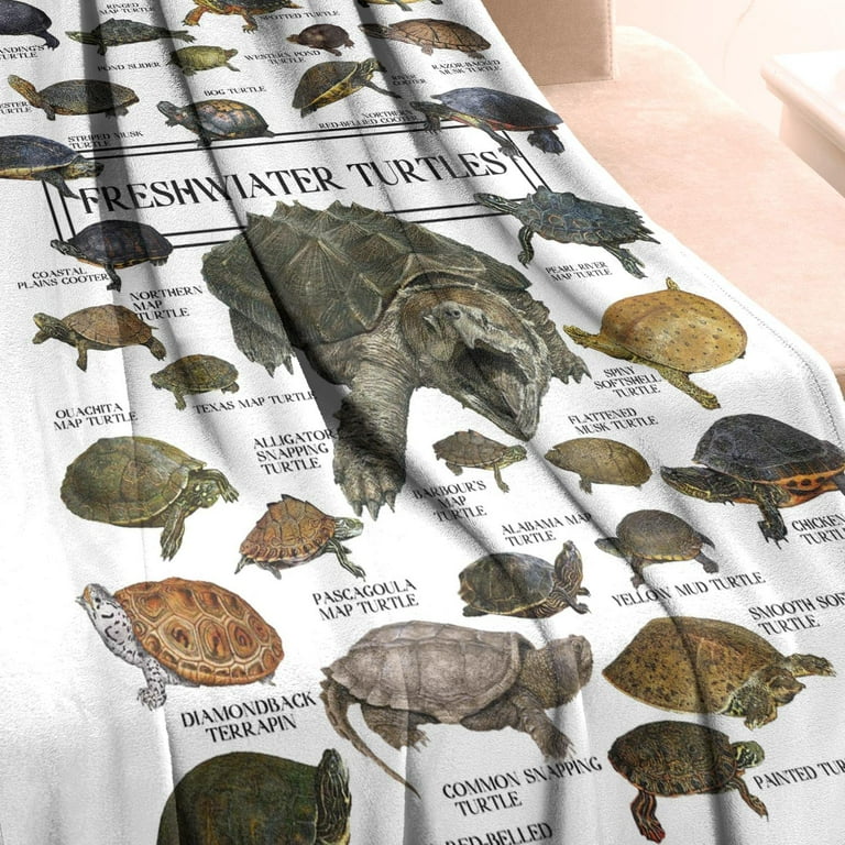 Turtle Blanket Throw Blanket Soft Lightweight Cozy Plush Warm Blankets Perfect Caring Gift for Men Women Walmart