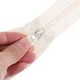 thumbnail image 3 of unbranded 4Ud Zipper Beige Para Reemplazo En Ropa Accesorios Y Proyectos De Creativos, 3 of 8