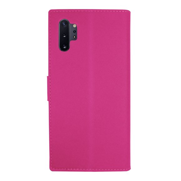 Funda tipo cartera para Samsung galaxy Note 10 plus Rosa Atti Premier diary