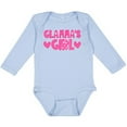 thumbnail image 3 of Inktastic Glamma's Girl Girls Long Sleeve Baby Bodysuit, 3 of 5