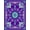 Purple, Pattern 2, variant on ODIKA 8'x10' Machine Washable Non-Slip Area Rug, Traditional Fleur De Arrangement with Elegant Vine Scrolls High Traffic Rug, Green, 618770