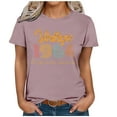 thumbnail image 4 of Kayannuo Blouses for Women Tee Shirts for Women Valentine's Day 1974 Vintage Shirt For Women 50th Birthday Gifts 1974 Birthday Gifts Idea Retro Short Sleevel T Shirts Party Tops Funny Tees, 4 of 4