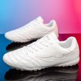 thumbnail image 3 of Zapatos de fútbol para hombre, botas de fútbol para adulto, ultraligeras, antideslizantes, zapatillas de césped, impermeables, entrenamiento en interiores y exteriores, 3 of 5