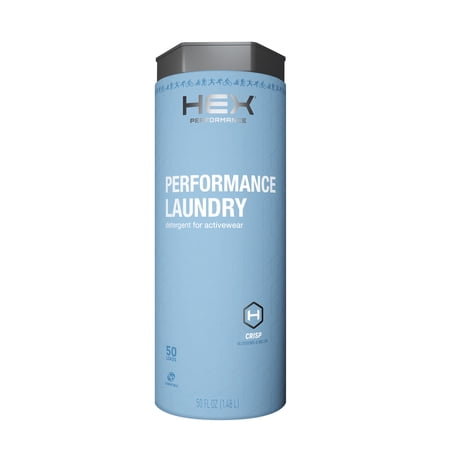 HEX Performance Laundry Detergent, Crisp, 50oz/50ld