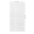 thumbnail image 4 of Argyle 4ft. x 8ft. Gloss White Paintable Glue-Up PVC Wall Panels (160 Sq.ft / Pack) - 5 Pieces, 4 of 6