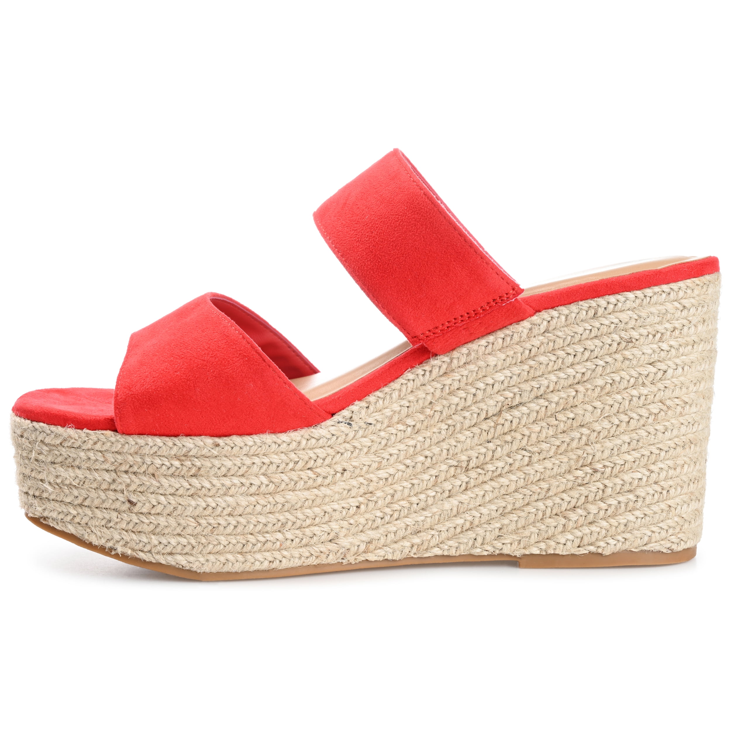 Journee Womens Ilyana Wedge Heel Espadrille Sandals