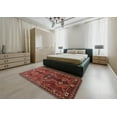 thumbnail image 5 of Ahgly Company Machine Washable Indoor Rectangle Traditional Sienna Brown Area Rugs, 5' x 8', 5 of 7