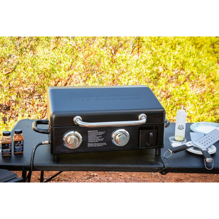 Pit Boss 2Burner 19 Table Top Gas Griddle, 46 OFF