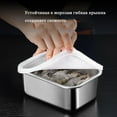 thumbnail image 4 of 6 Stainless Steel Meal Prep Boxes with Lids - 650ml Food Containers for Kitchen and Travel, 4 of 7