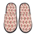 thumbnail image 2 of KLL Snake Slippers for Women Men House Slip on Indoor Outdoor Bedroom Furry Fleece Lined Ladies Comfy Anti-Skid Rubber Hard Sole-Large, 2 of 8
