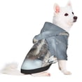 thumbnail image 2 of Balery Majestic Snowy Wolf Sudadera con Capucha para Perros Pequeños – Ropa para Mascotas, Disfraz para Perros y Gatos, Ideal para Fiestas y Cosplay-Medium, 2 of 7