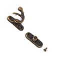 thumbnail image 1 of Gancho de Pestillo de Metal Vintage en Tono Bronce, Cerraduras decorativas para Cajas de, Herrajes para Joyeros con tornillos para caja de, Caja de Herramientas, 2.13 "x, 1 of 7