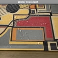 thumbnail image 6 of Ambesonne Music Place Mats Set of 4, Geometric Guitar Funky, Standard Size, Multicolor, 6 of 6