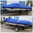 thumbnail image 2 of 300D Polyester Waterproof Boat Cover V-Hull Protector, 2 of 8