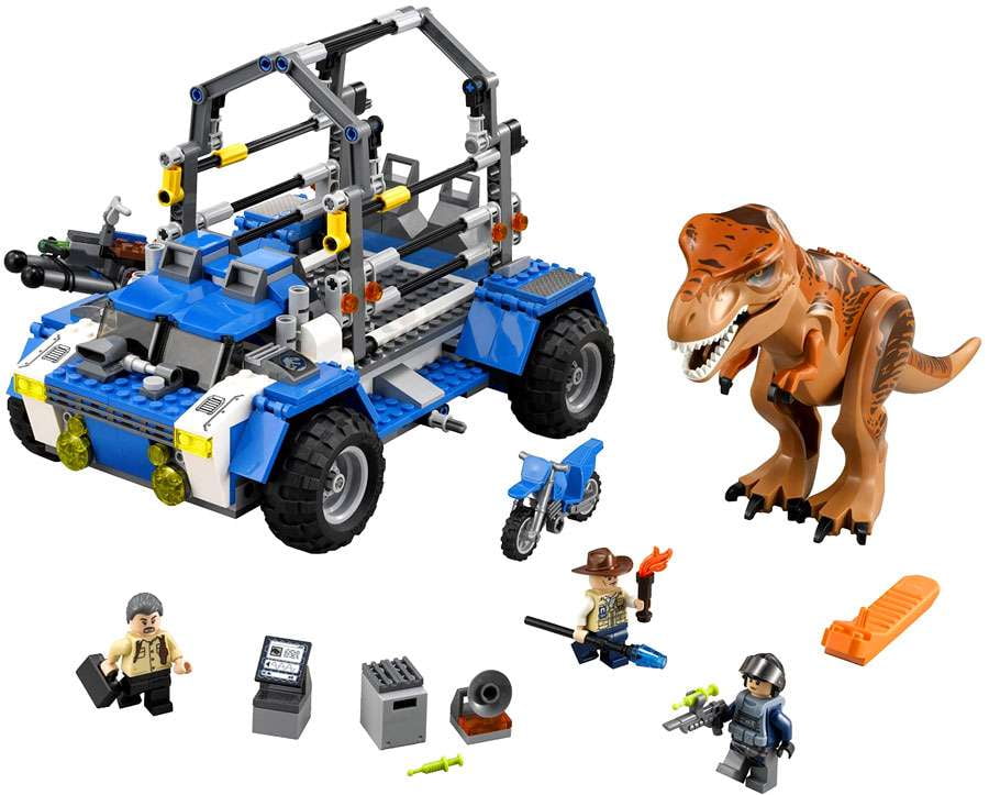 Pre-Owned Jurassic World T. Rex Tracker Set LEGO 75918