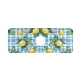 thumbnail image 7 of Yayeee Faucet Mat for Kitchen Sink 14.7" Diatomite Long Splash Guard Pad, Cartoon Plaid Lemon, 7 of 7