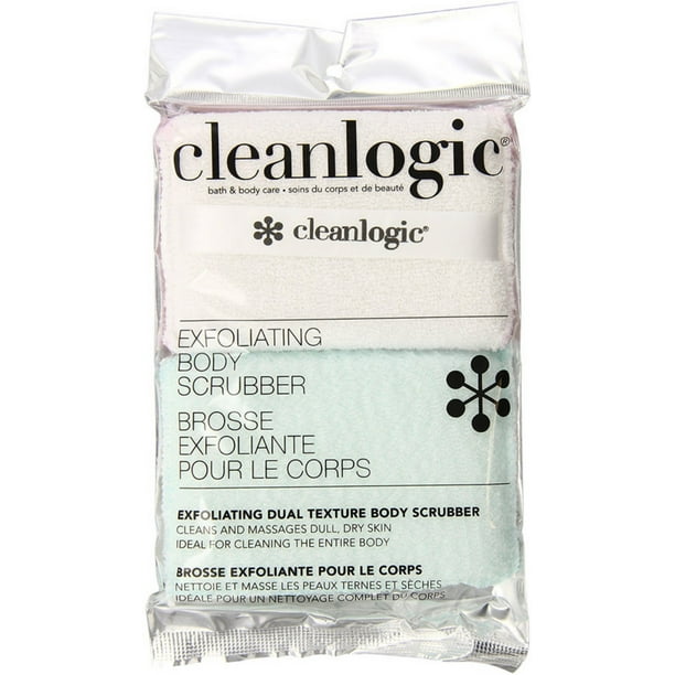 Clean Logic Exfoliating Dual Texture Body Scrubber 1 ea