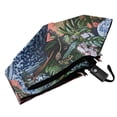 thumbnail image 6 of FORMRS Travel Umbrella Folding Auto Open Close Windproof Rain UV Protection, Orange Vibrant Flowers, 6 of 8