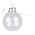 thumbnail image 4 of Clear Plastic Ball Baubles Sphere Fillable Christmas Tree Ornament, 4 of 9