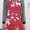 Red #2, variant on Christmas Apron for Cooking Baking | Holiday Kitchen Workwear for Adults Kids | Polyester Protective Smock for Grease Spills | Festive Decorative Cover-Up for Home Parties