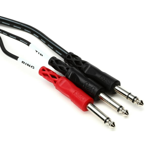 Cable de Inserción Hosa 6,3 mm TRS-6,3 mm TS 3 m