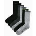 thumbnail image 3 of Body Glove Boys' Crew Socks - 6 Pack Soft Cushioned Ribbed Athletic Mid Calf Socks for Boys (M-XL), 3 of 6