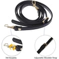 thumbnail image 4 of Bienvenido Correa para bolso de hombro, Mmgoqqt, Piel, 120cm, Negro/Oro, 4 of 5