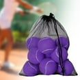 thumbnail image 1 of 12 pelotas de tenis para practicar actividades de entretenimiento para principiantes Púrpura, 1 of 8