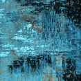 thumbnail image 1 of Ahgly Company Indoor Square Oriental Light Blue Industrial Area Rugs, 8' Square, 1 of 4