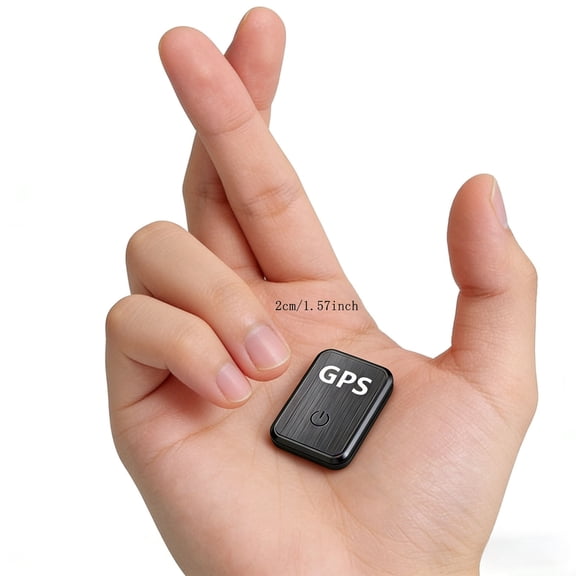 0.8 inch!Hidden Mini GPS Tracker for Vehicles Portable Real Time Magnetic Tracking Device Car Full Global Coverage Location Kids Dogs Trucks Person No Subscription Required Monthly Fee (Mini Size ﻿)