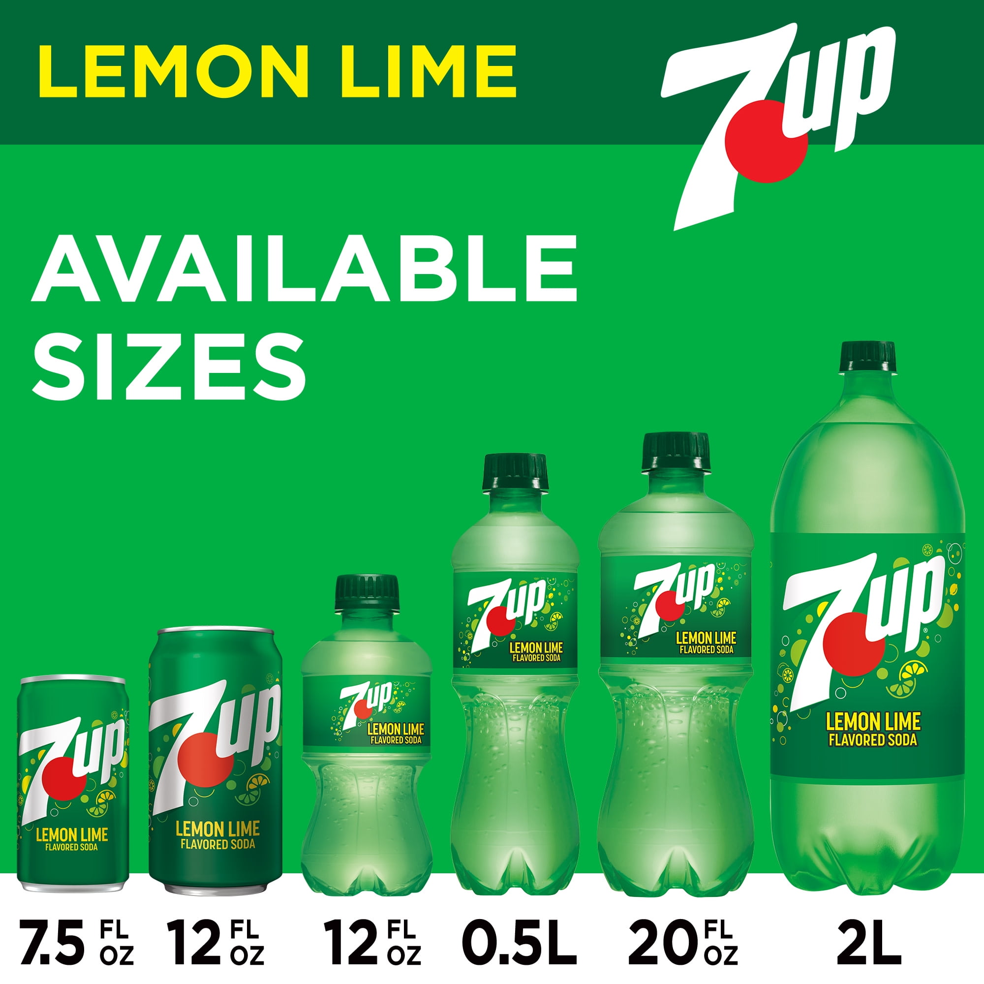 7UP Clear, Caffeine Free Lemon Lime Soda, 7.5 fl oz, 6 Pack 7UP Clear, Caffeine Free Lemon Lime Soda, 7.5 fl oz, 6 Pack