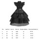 thumbnail image 3 of Vestido Disfraz Miércoles para Niñas Addams Cosplay Vestidos Halloween, 3 of 9