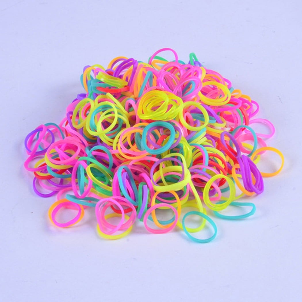 Rainbow Rubber Band Set Creative DIY Loom Rubber Band Bracelet