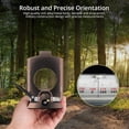 Colinometer Anbte Compass Hiking Survival, IP65 Waterproof Metal with Clinometer ...