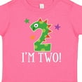 thumbnail image 4 of Inktastic 2nd Birthday Dinosaur Party 2 Year Old Boys or Girls Toddler T-Shirt, 4 of 5