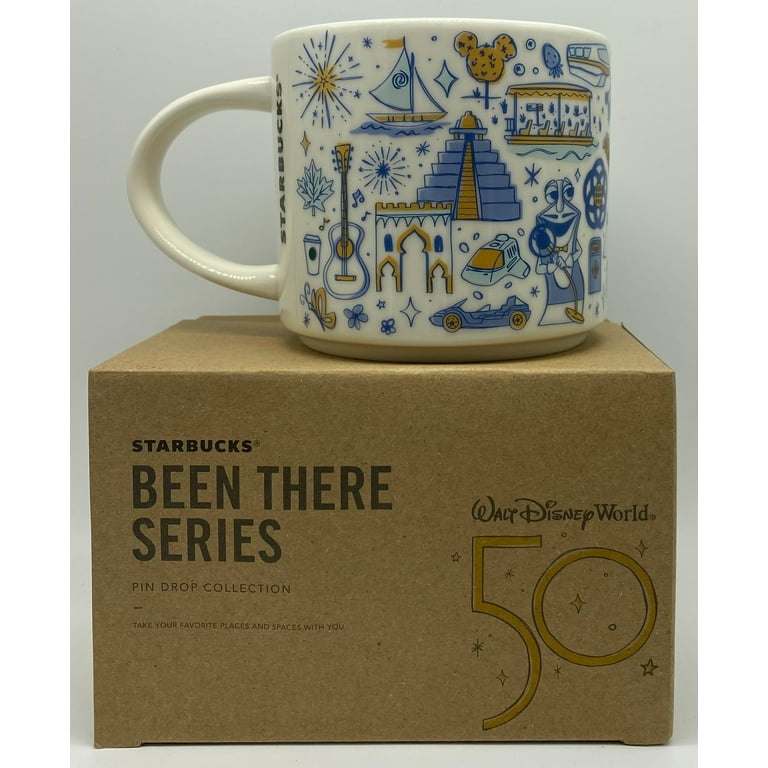 Disney WDW 50th Celebration Starbucks Been There Epcot Mug Figment