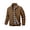 Coffee, variant on Colsmile Men's Bomber Jacket, Lightweight Casual Zip Up Windbreaker with Plaid Lining