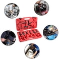 thumbnail image 5 of 9 Pieces Automotive Fuel Oil Tool Hose Clamp Pliers Set Swivel Jaw Flat Angle Band Car Tools, 5 of 5