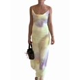 thumbnail image 3 of Women'S Bodycon Dress Backless Slip Maxi Dress Orange L, 3 of 8