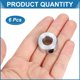 thumbnail image 4 of Juego de 6 abrazaderas de tornillo de 7/16" de diámetro, abrazaderas de eje de acero al carbono, 7/8" de diámetro exterior, 4 of 6