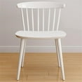 thumbnail image 7 of Pemberly Row Contemporary 17" Mid-Century Plastic Dining Chair in White, 7 of 7