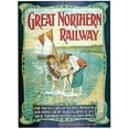 thumbnail image 1 of Great Northern Railway-Hayes - CANVAS OR FINE PRINT WALL ART, 1 of 1