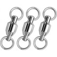 thumbnail image 1 of czcpp-High Strength Fishing Swivel Tackle Bearing Rings Fishing Swivels Stainless Rolling Ball Bearing Swivel Saltwater Freshwater, 1 of 4