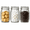 37oz*3-Ribbed, variant on Food Storage Jars 138oz*2 2-Pack Bulk Flour Sugar Rice Ferment Storage