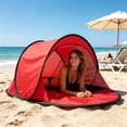 thumbnail image 6 of FHLFN717 Pop up Beach Tent Sun Shelter, Portable Foldable 1-Person Beach Shade, UPF Protection for Picnics, Fishing, Gardening & Rest, 6 of 6